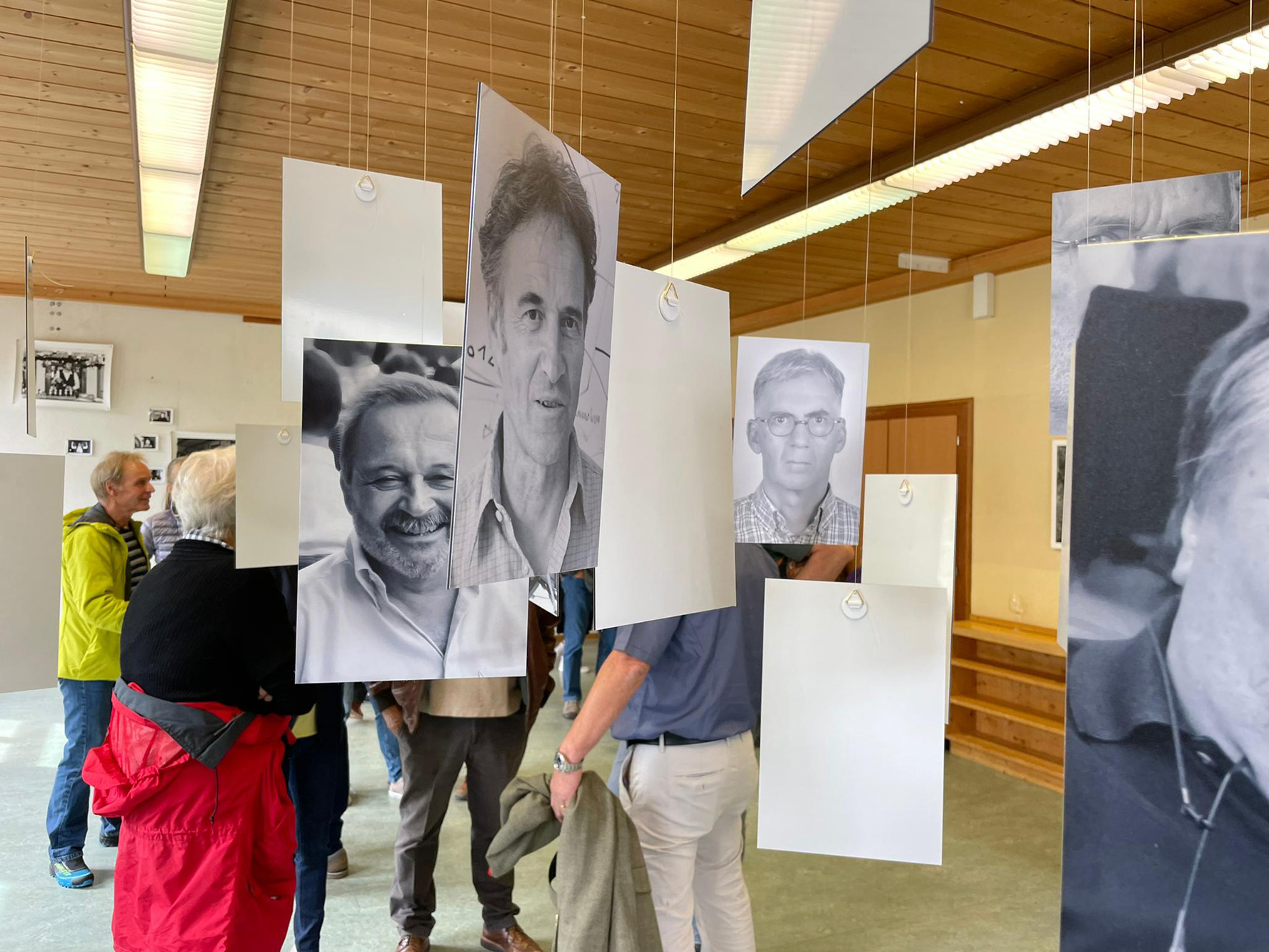 Ausstellungsansicht Klassenzusammenkunft
