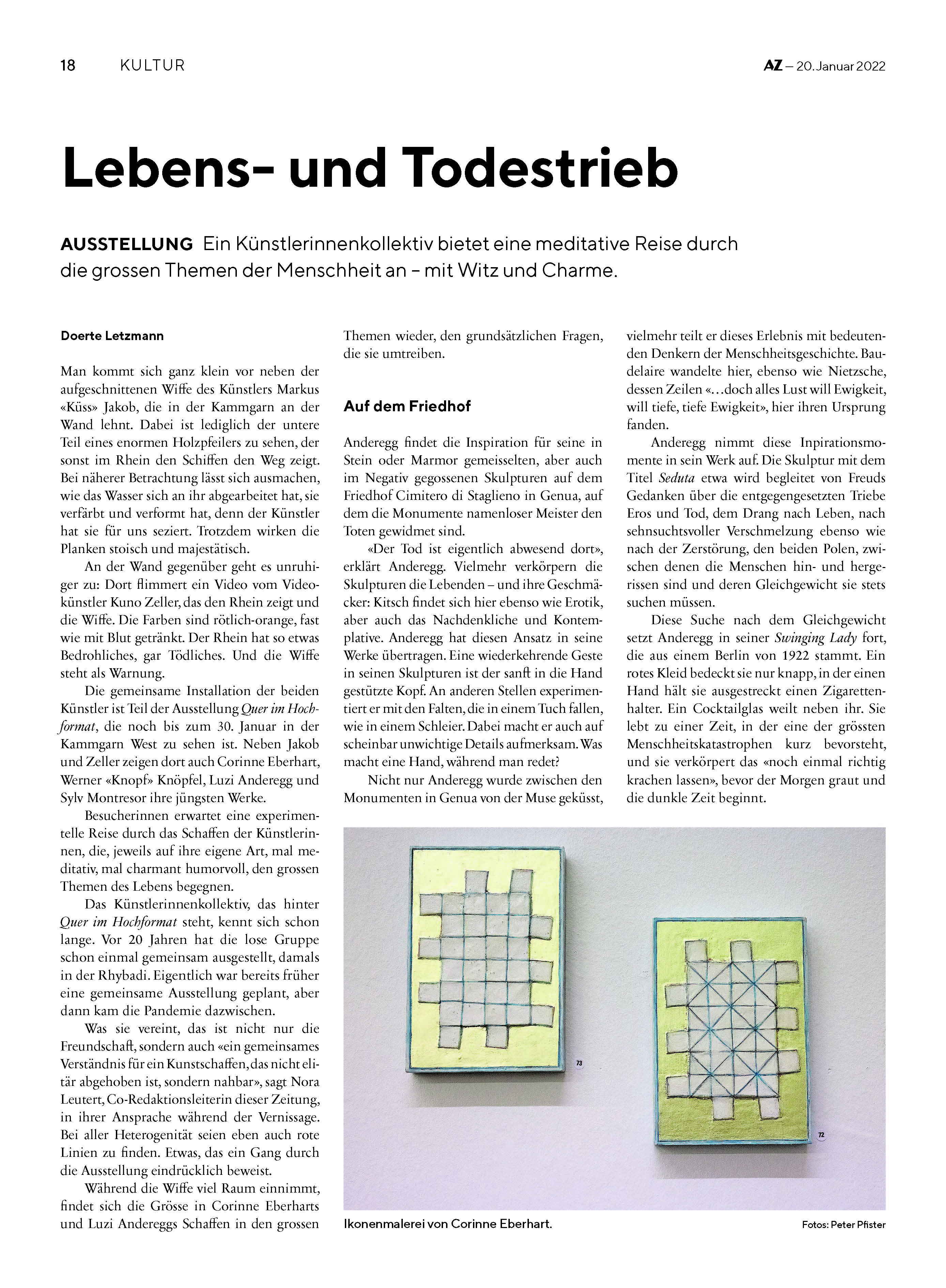 Zeitungsbericht